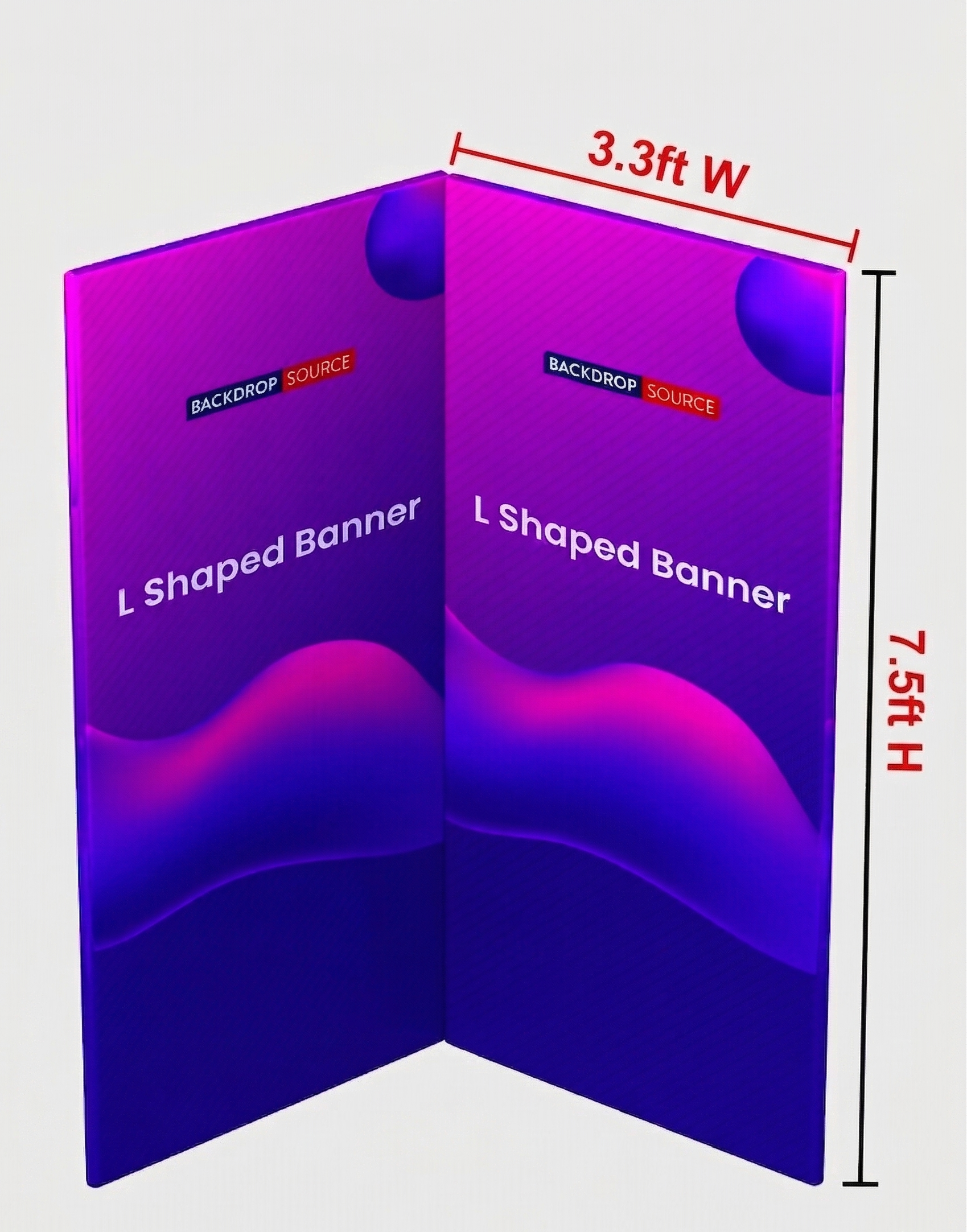 Espositore multimediale in tessuto tensionato 3D Wall Box