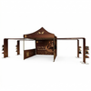 10ft x 10ft Canopy Kit with L-Shaped Wings & 4 TV Displays