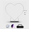 Supporto a forma di cuore con piedistallo
