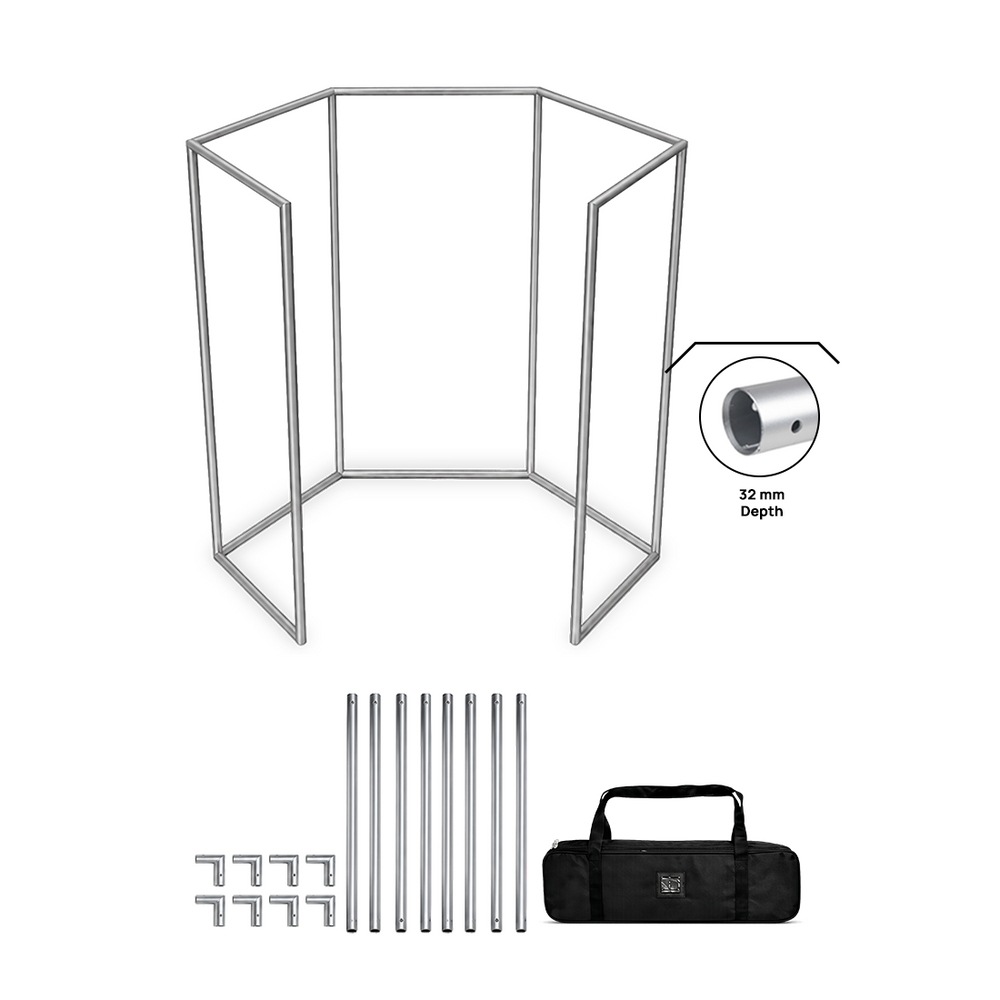 Hexagon Photo Booth Enclosure