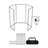 Hexagon Photo Booth Enclosure