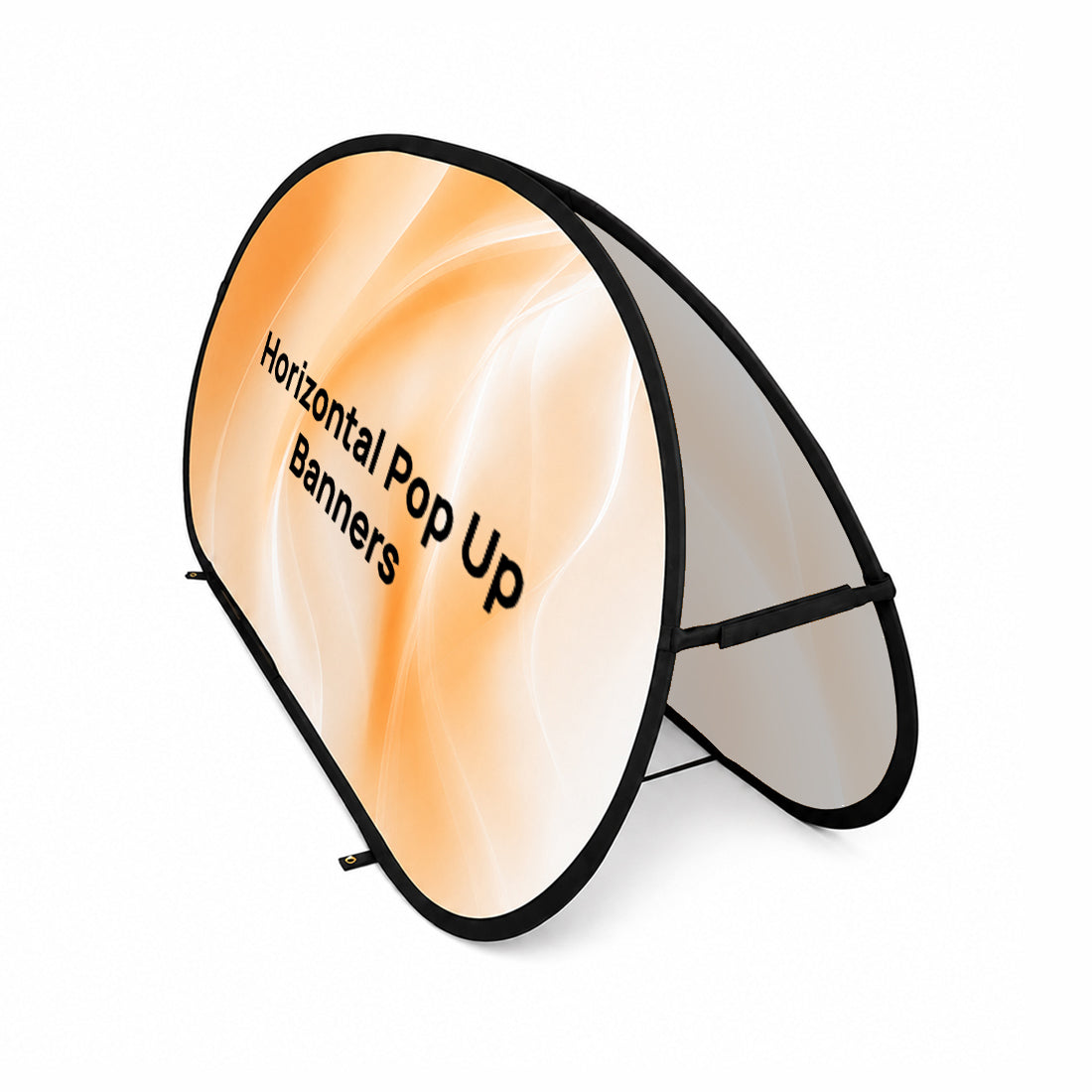 Horizontal Fabric Pop Up Banners (Double Side Printed)