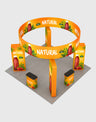 Modular Booth Kits 20ft x 20ft - Model 22