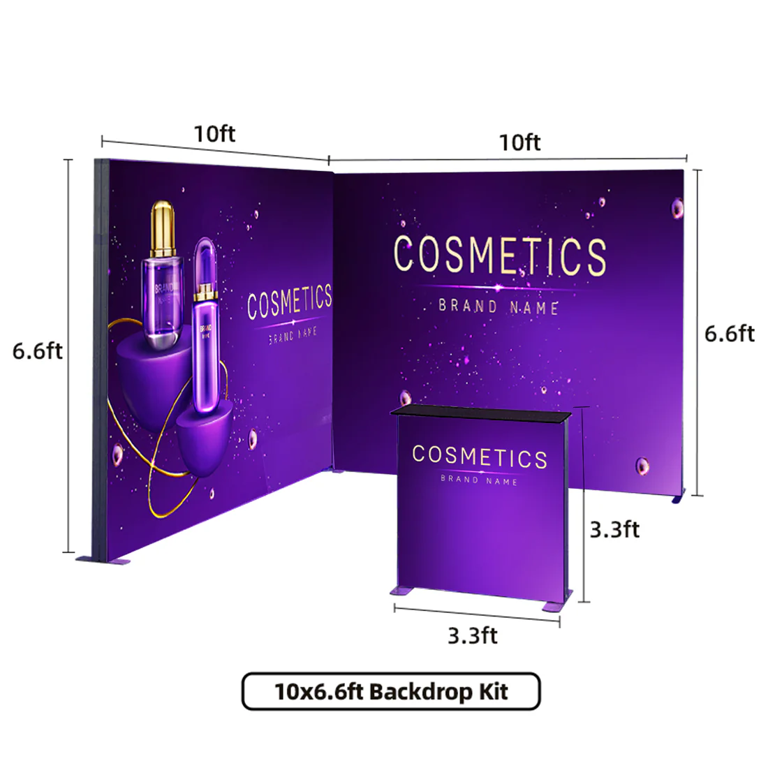 Kit espositivo lightbox modulare SEG - Modello 4