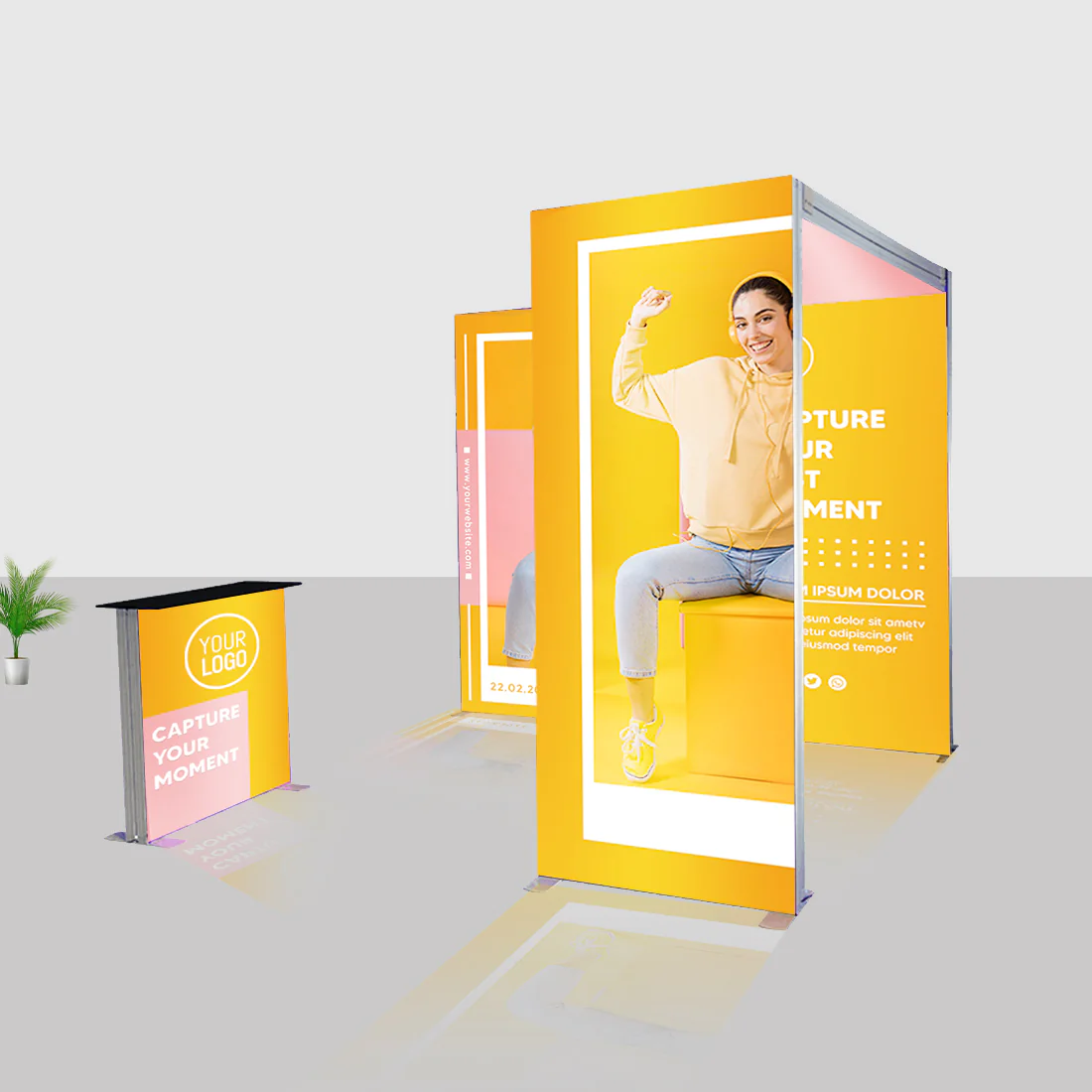 SEG Modular Lightbox Display Kit - Modello 1