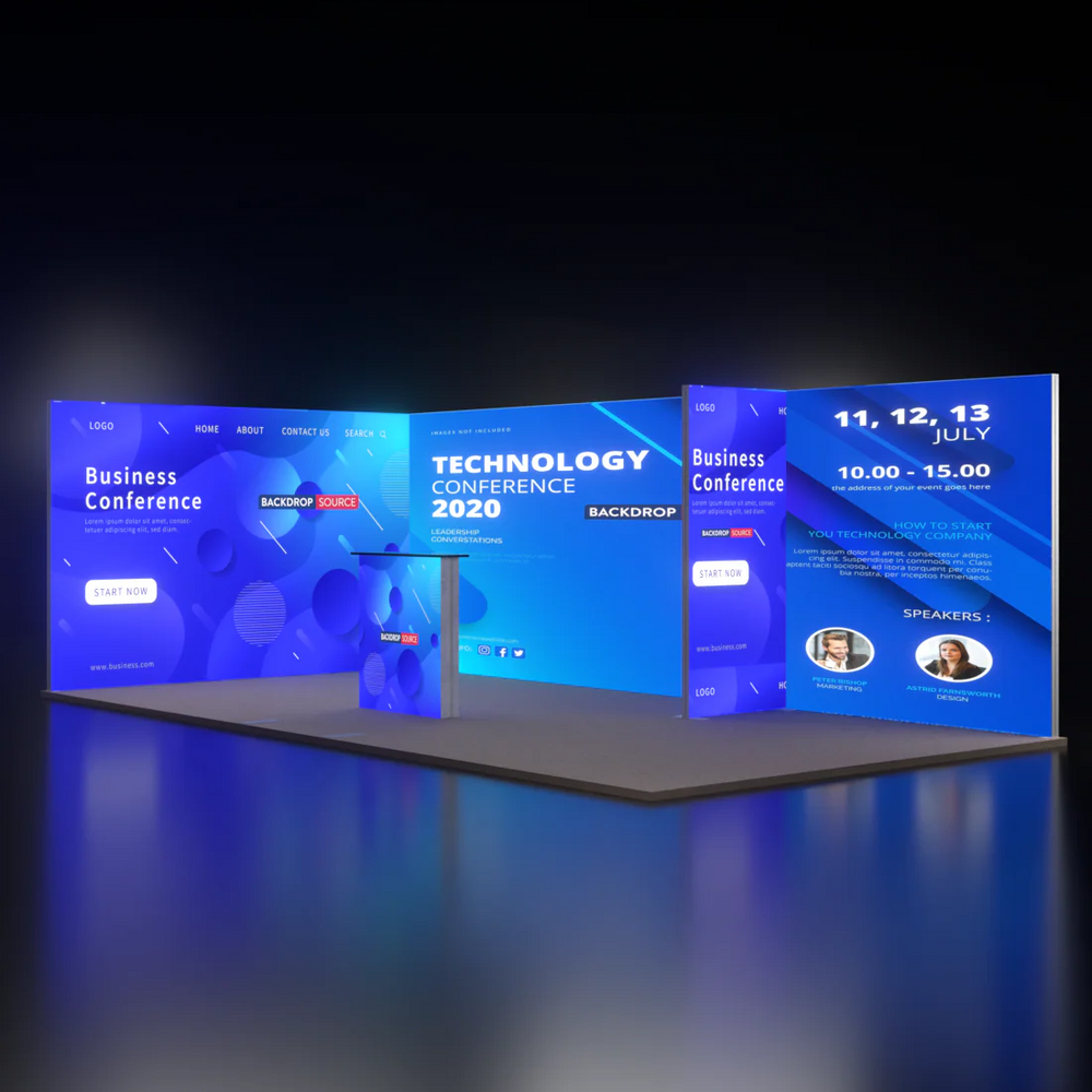 Kit display Lightbox modulare SEG - Modello 5