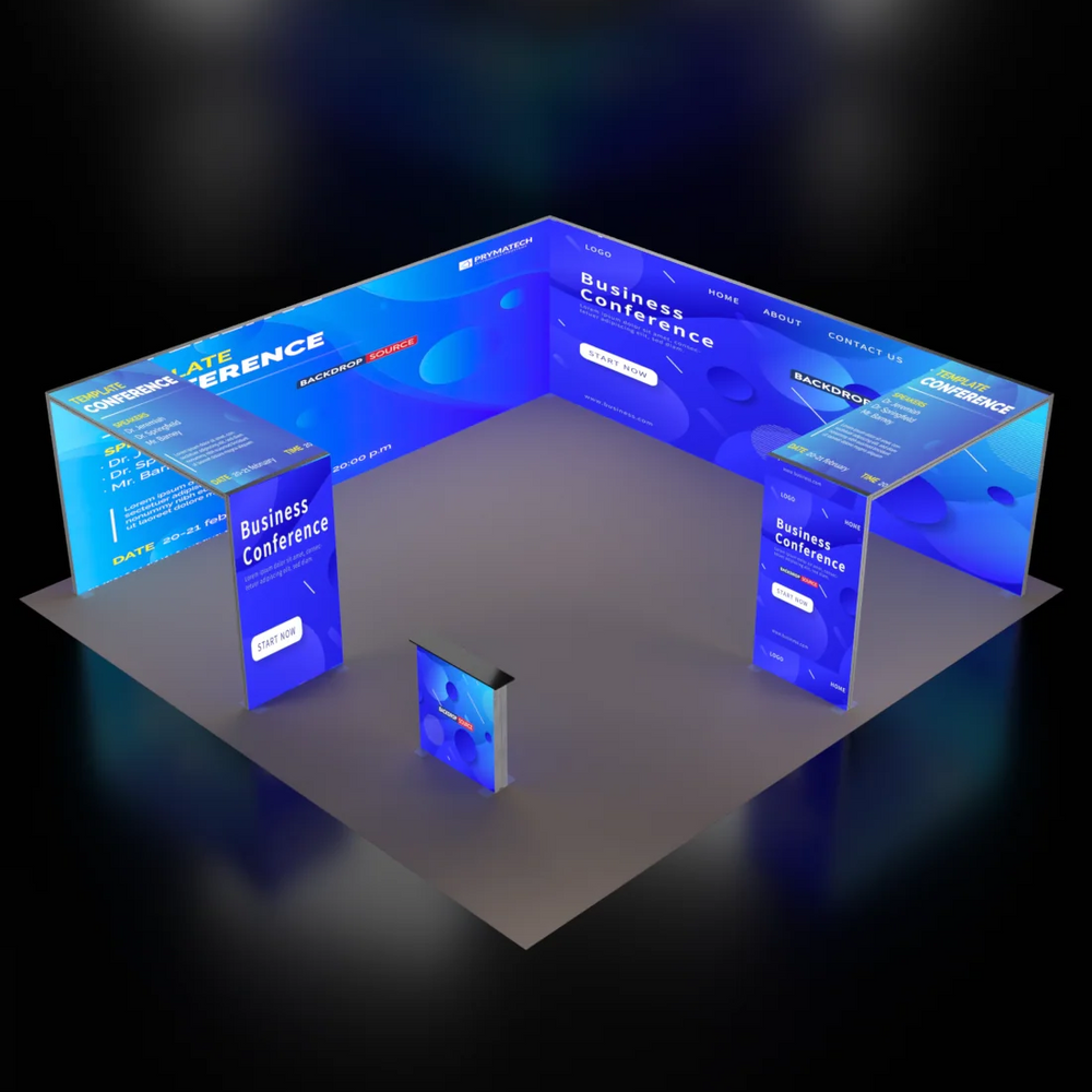 Kit Espositivo Luminoso Modulare SEG - Modello 17