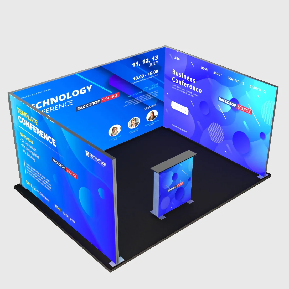 SEG Modular Lightbox Display Kit - Model 2