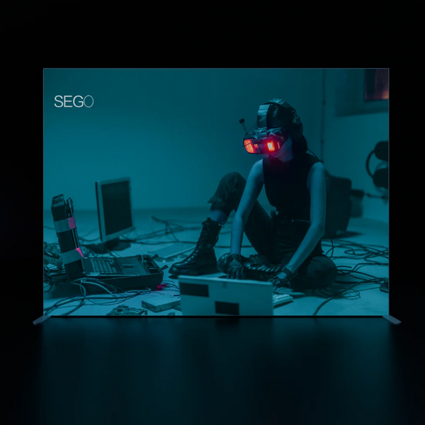SEGO Backlit Lightbox - 9.8ft W x 7.4ft H