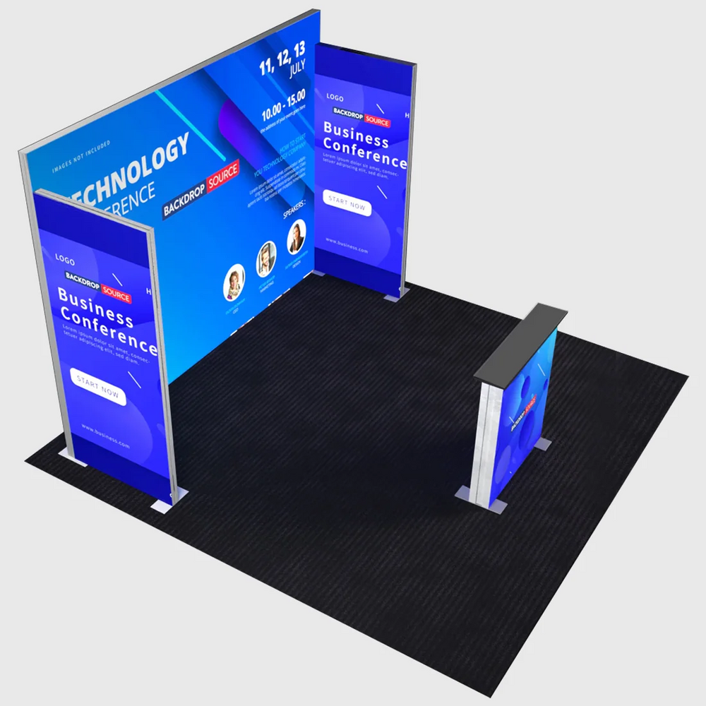 Kit espositivo modulare lightbox SEG - Modello 6
