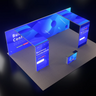 Kit espositivo luminoso modulare SEG - Modello 9