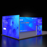 Kit display luminoso modulare SEG - Modello 10
