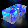 Kit espositivo lightbox modulare SEG - Modello 12