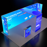 Kit espositivo luminoso modulare SEG - Modello 13