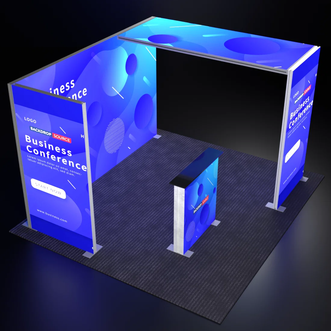 SEG Modular Lightbox Display Kit - Model 3