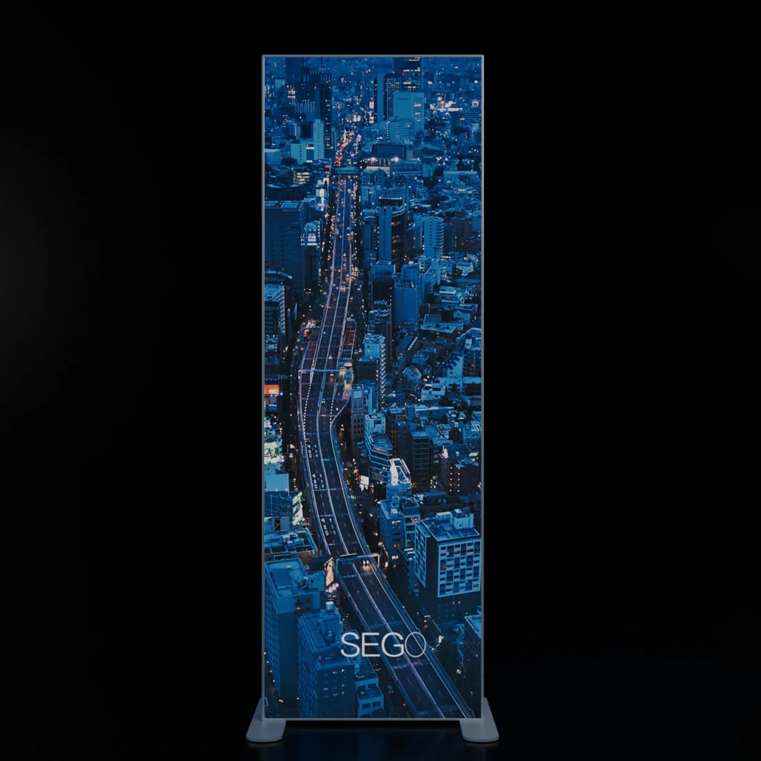 SEGO Backlit Lightbox - 3.3ft W x 7.4ft H