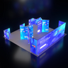 Kit espositivo luminoso modulare SEG - Modello 18
