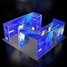 Kit espositivo luminoso modulare SEG - Modello 16
