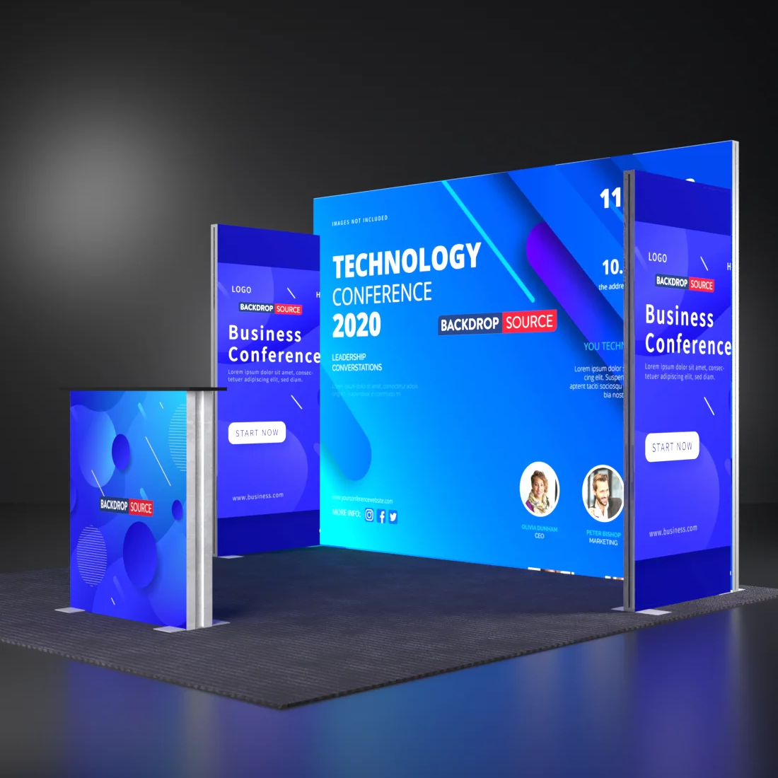 SEG Modular Lightbox Display Kit - Model 6