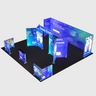 Kit espositivo luminoso modulare SEG - Modello 18