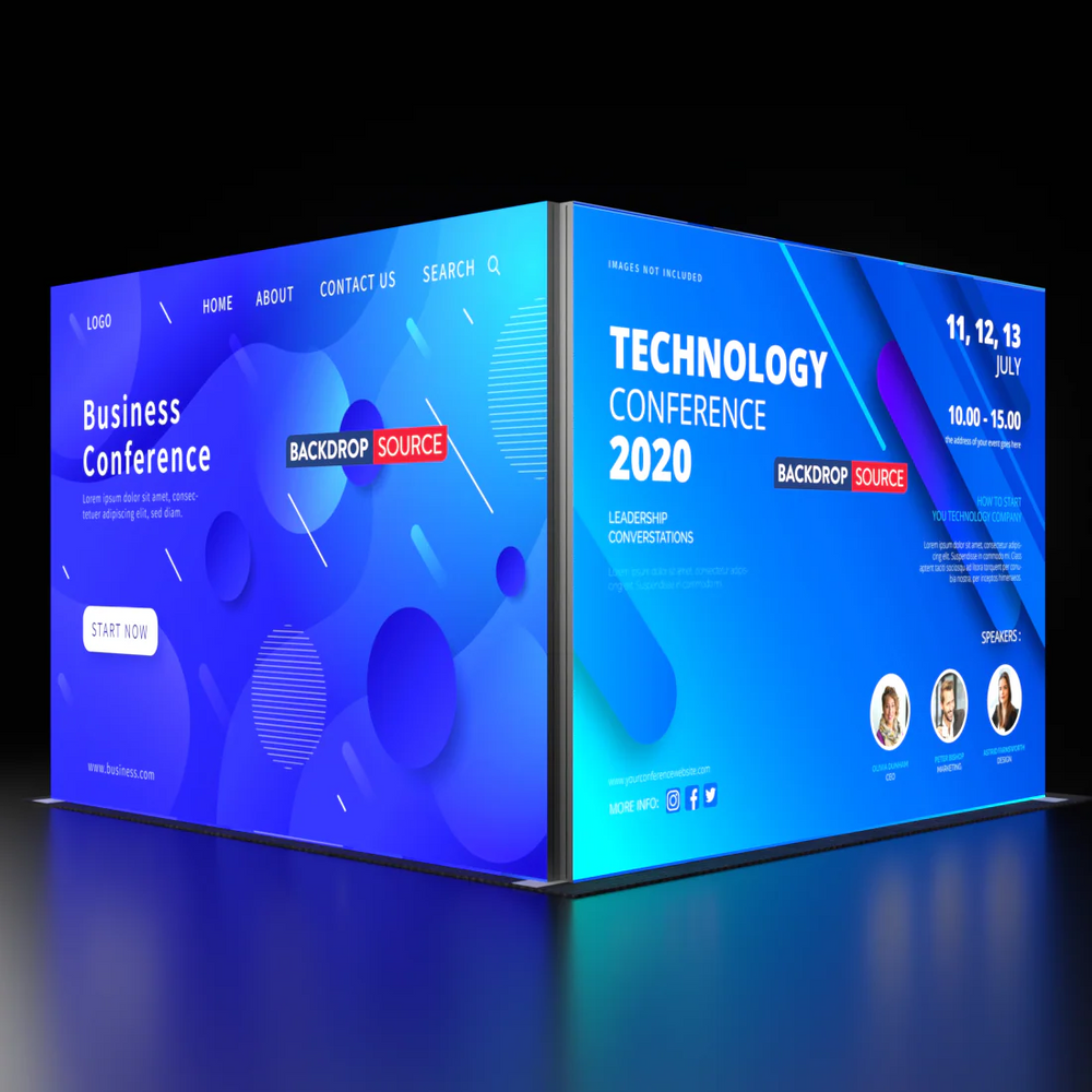 Kit espositivo lightbox modulare SEG - Modello 4