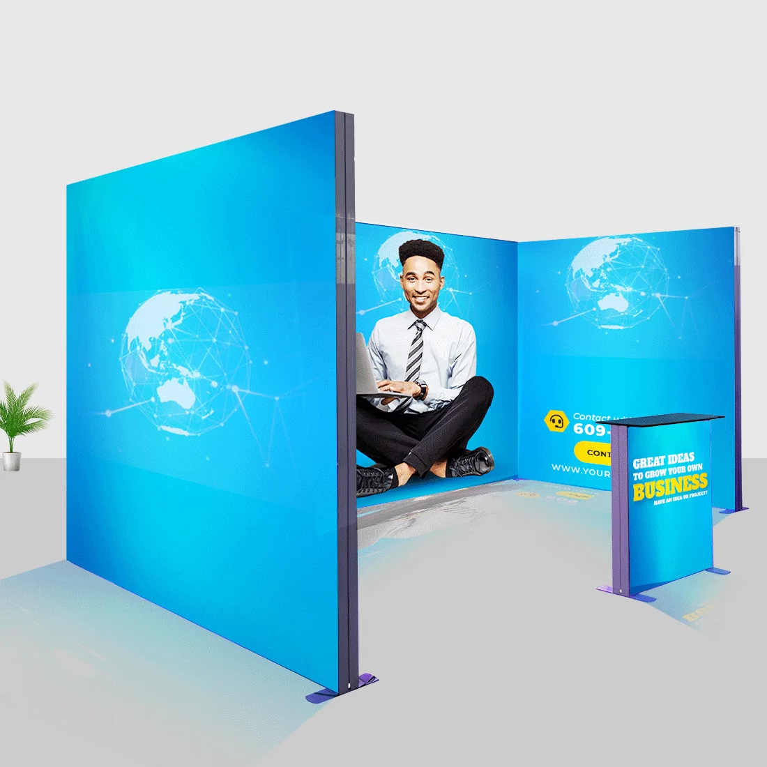 SEG Modular Lightbox Display Kit - Model 2