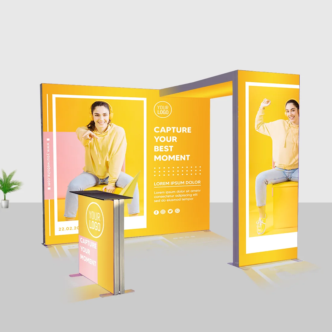 SEG Modular Lightbox Display Kit - Modello 1