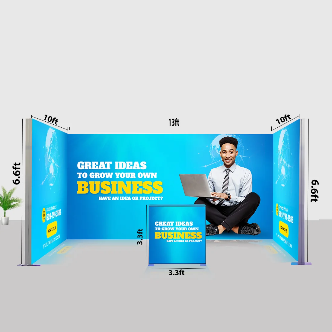 SEG Modular Lightbox Display Kit - Model 2