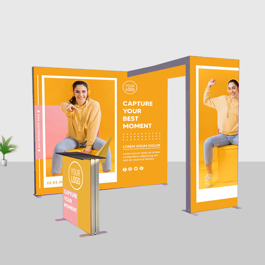 SEG Modular Lightbox Display Kit - Modello 1