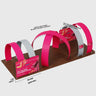 Kit Espositivo Modulare 12m x 6m - Modello 1