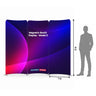 Magnetic Fabric Booth Display - Model 2 (2m x 2m)