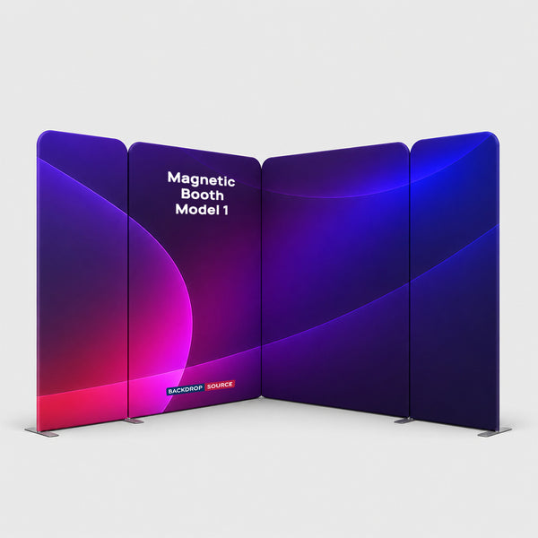 Espositore in Tessuto Magnetico - Modello 1 (3m x 3m)