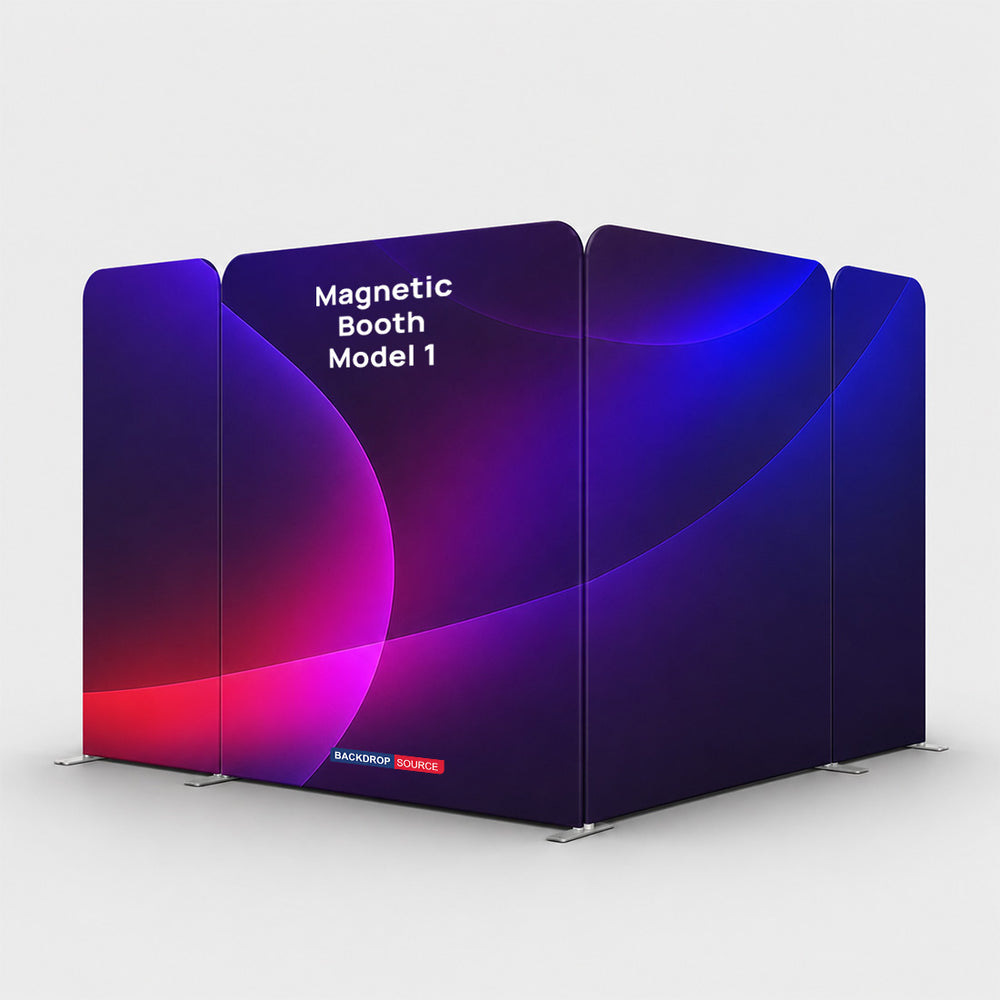 Espositore in Tessuto Magnetico - Modello 1 (3m x 3m)