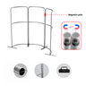 Magnetic Fabric Booth Display - Model 2 (2m x 2m)