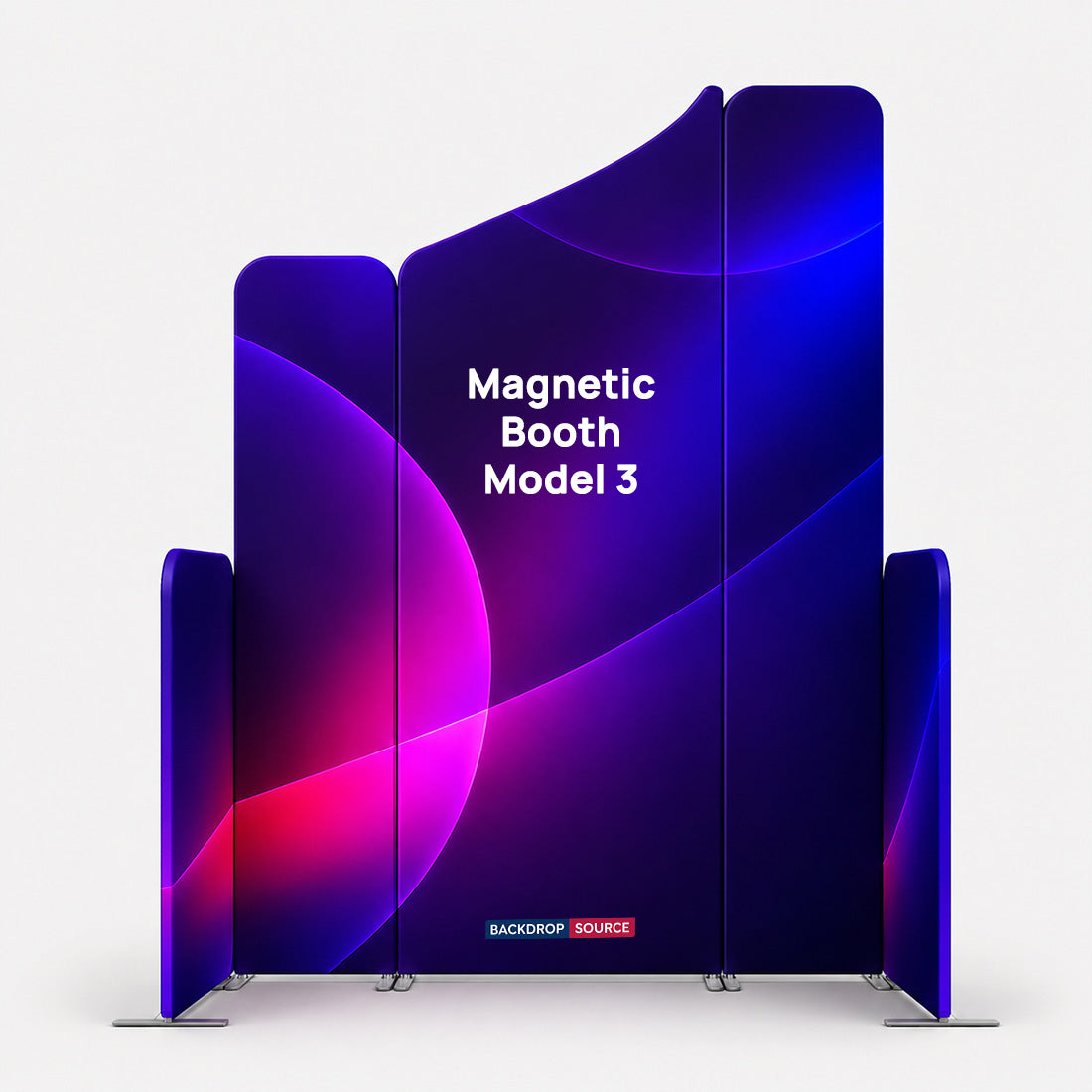 Espositore con Telaio Magnetico in Tessuto - Modello 3 (2m x 2m)