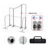2x2m Magnetic Fabric Booth Wall with 5 Straight Panels