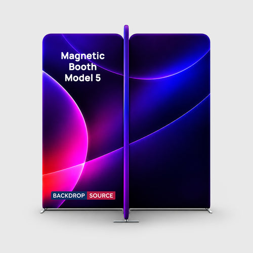 Stand Espositivo in Tessuto Magnetico - Modello 5 (2m x 2m)