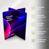 Espositori con partizione magnetica - 2 pannelli