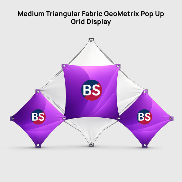 Triangular (mediano): visualización de cuadrícula GeoMetrix emergente