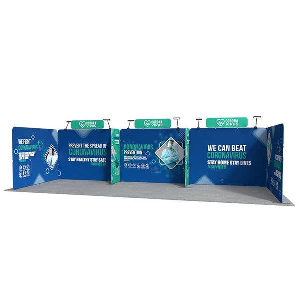 Modular Booth Kits 30ft x 20ft - Model 3