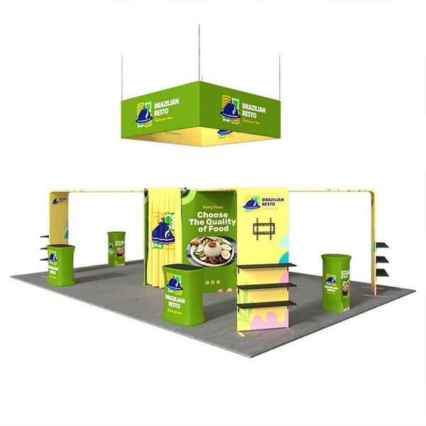 Modular Booth Kits 30ft x 20ft - Model 4