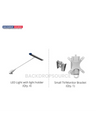 Kit espositivo modulare ad arco a ferro di cavallo per stand larghi 3 m