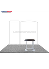 Kit espositivo modulare per stand larghi 3 m