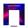 Custom N-Frame Tension Fabric Event Archway