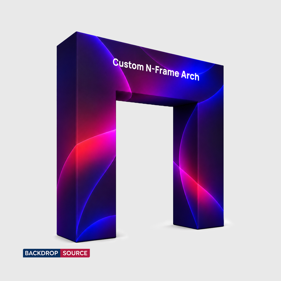 Arco para eventos con estructura en N personalizado