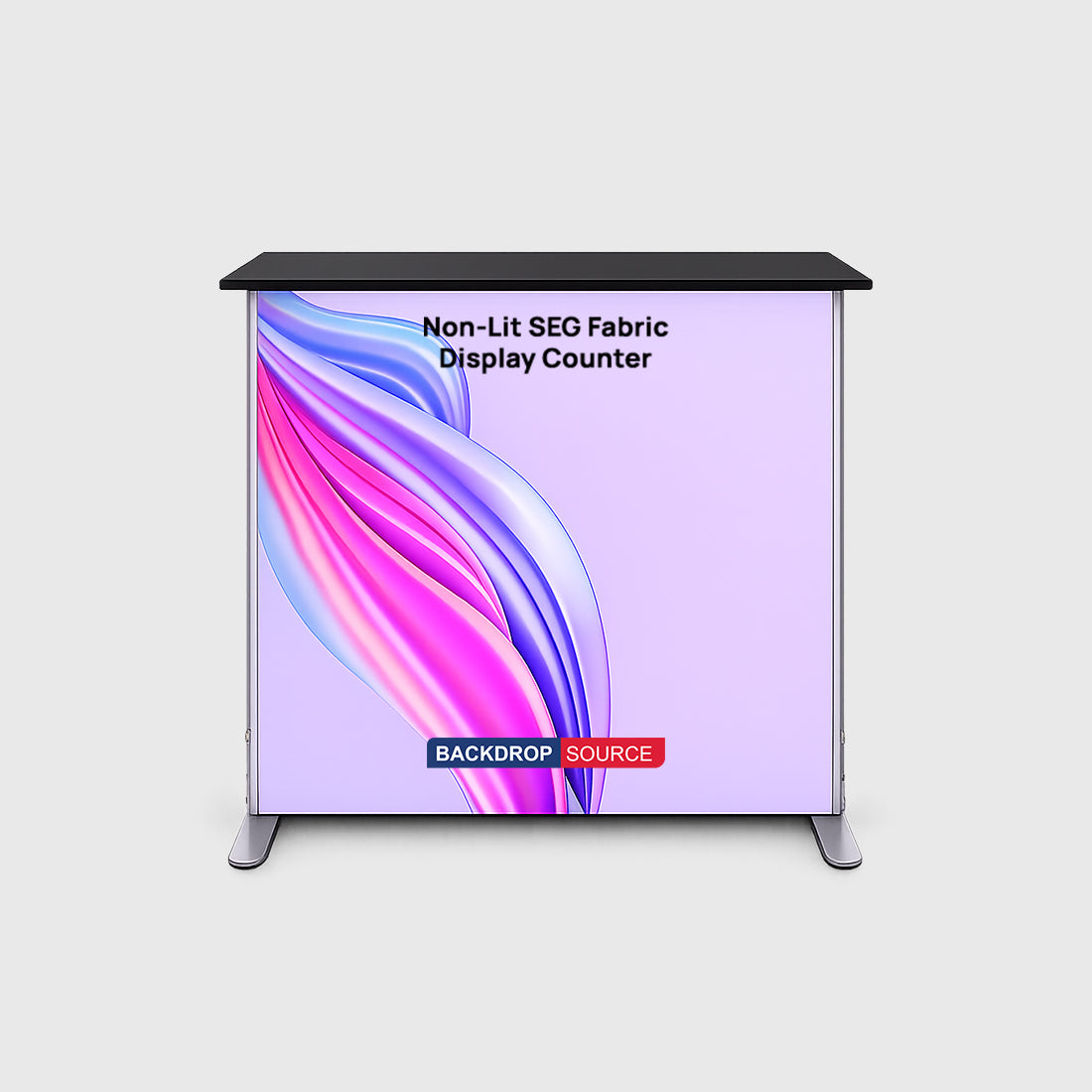 Non-Lit SEG Fabric Display Counter – 3.3ft Height