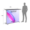 Non-Lit SEG Fabric Display Counter – 3.3ft Height