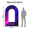 Supporto ad arco aperto
