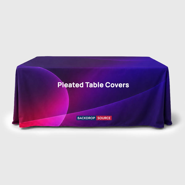 Pleated Table Covers