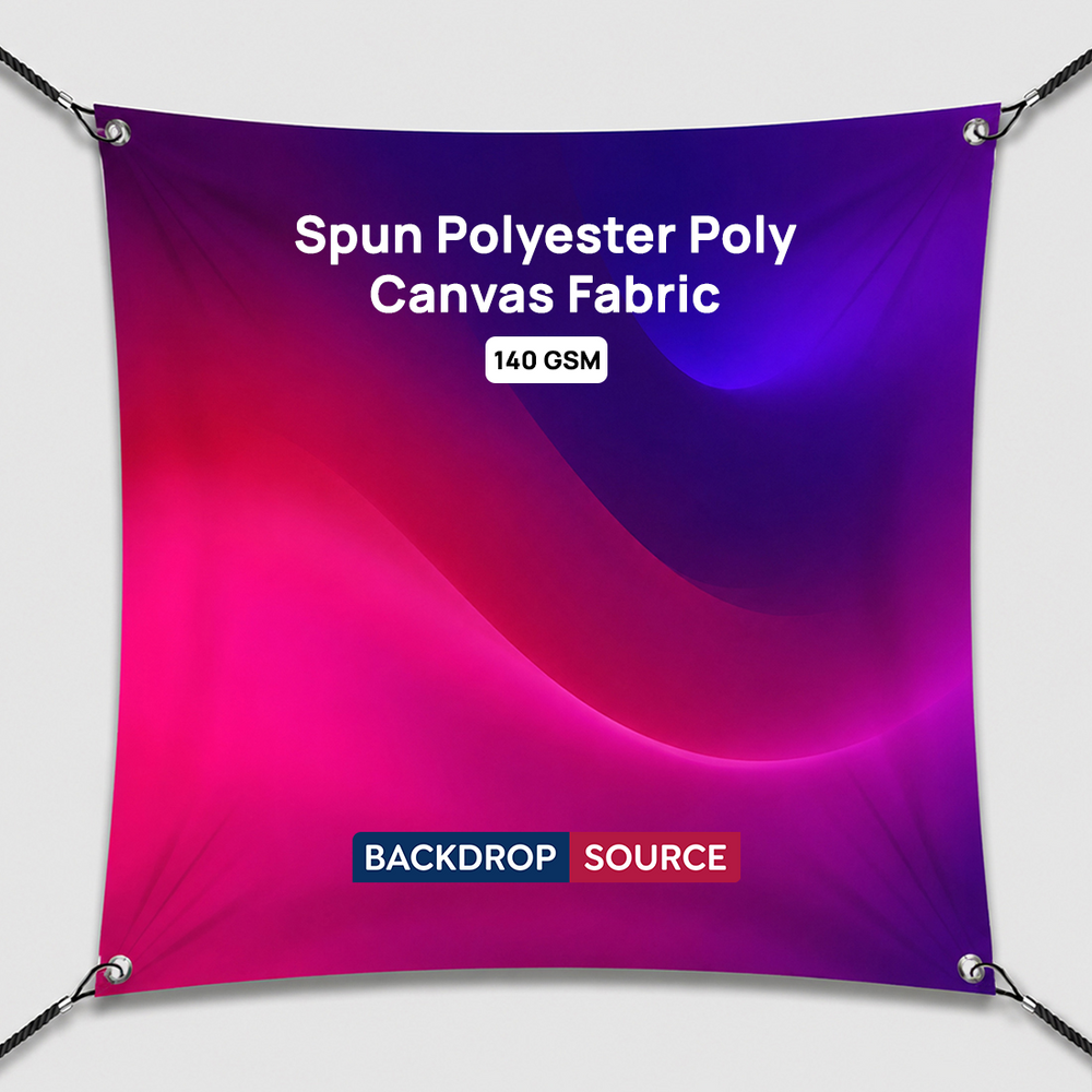 Poly Canvas Fabric Banner Printing